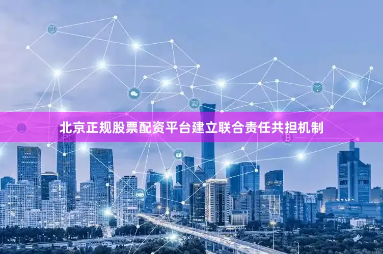 北京正规股票配资平台建立联合责任共担机制