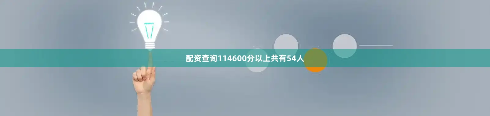 配资查询114600分以上共有54人